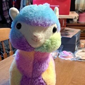 Rainbow Plush Alpaca Stuffed Animal/ BUNDLE ONLY 2 OR MORE ITEMS